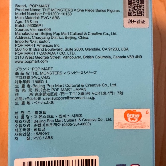 The Monsters x One Piece Figure - Picture 5 of 6